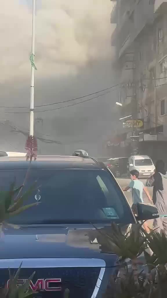 غارة تستهدف محيط مستشفى جبل عامل في صور